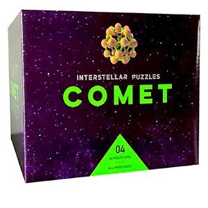 Interstellar Comet Brain Teaser Wooden Puzzle